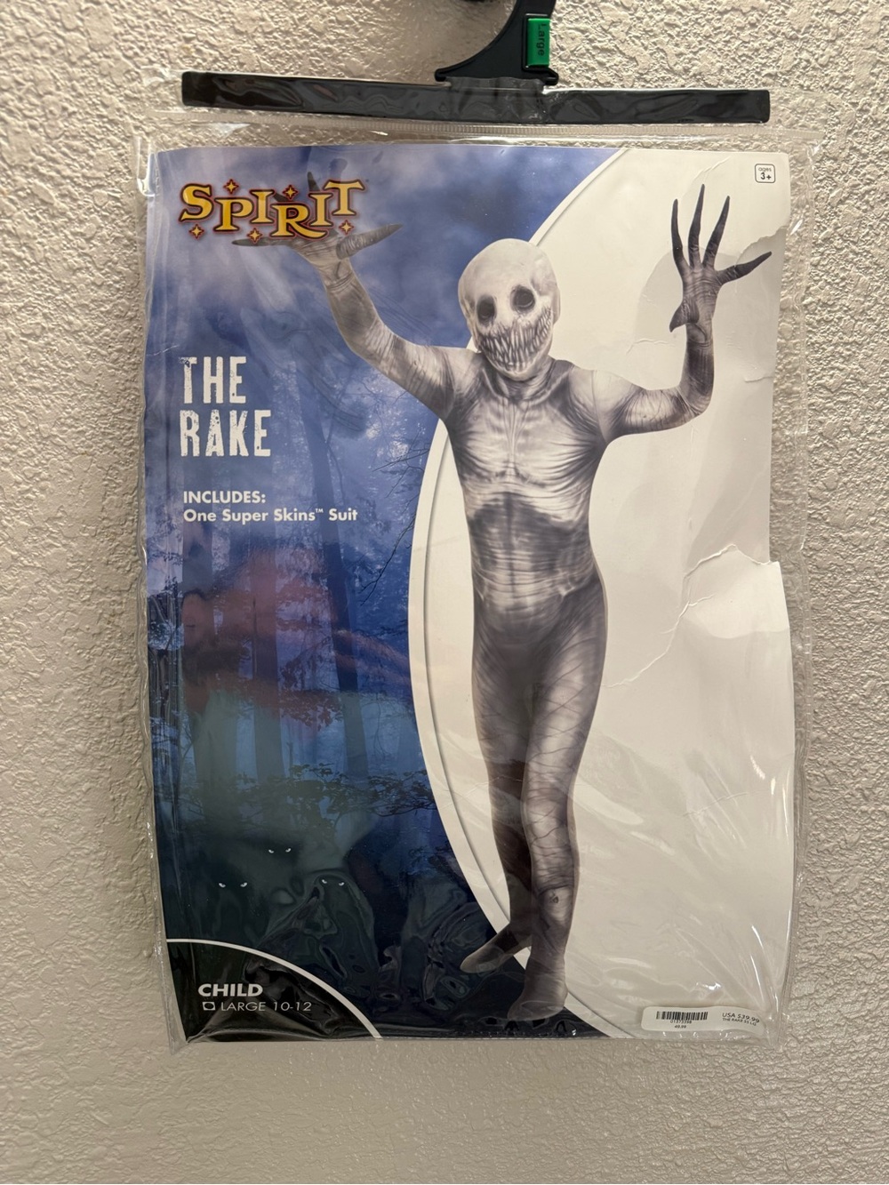Spirit The Rake Gray and White Kids Costume - Super Skins Suit